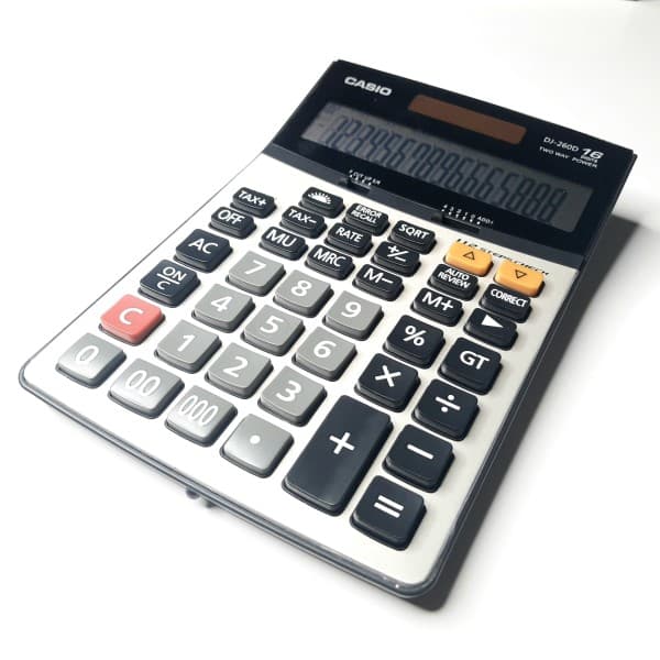 ماشین حساب کاسیو DJ-260D