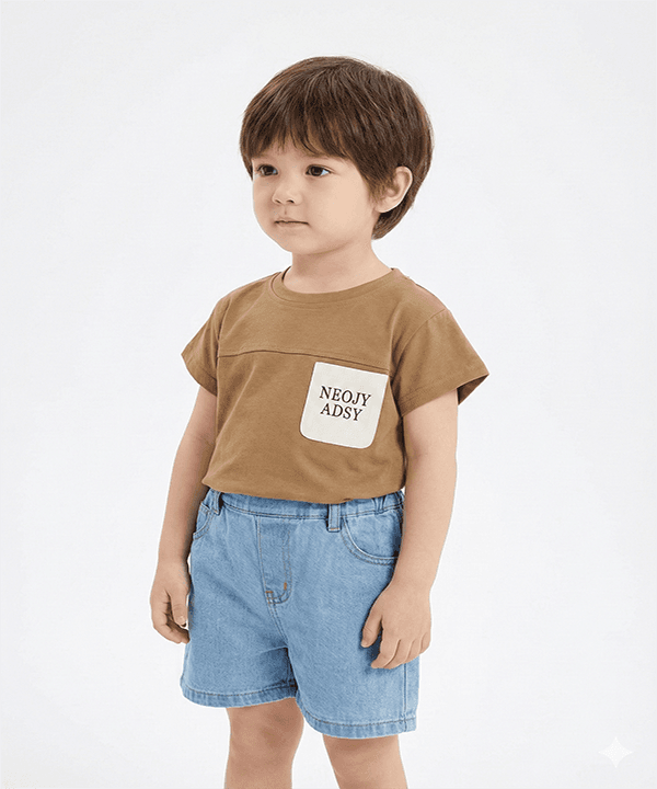 تیشرت جیب دار تک کد: 3327