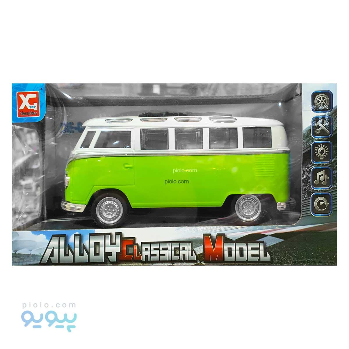 ماشین فلزی فولکس واگن برند یاران آیتم XG879-23A تک و عمده — تصویر ۳