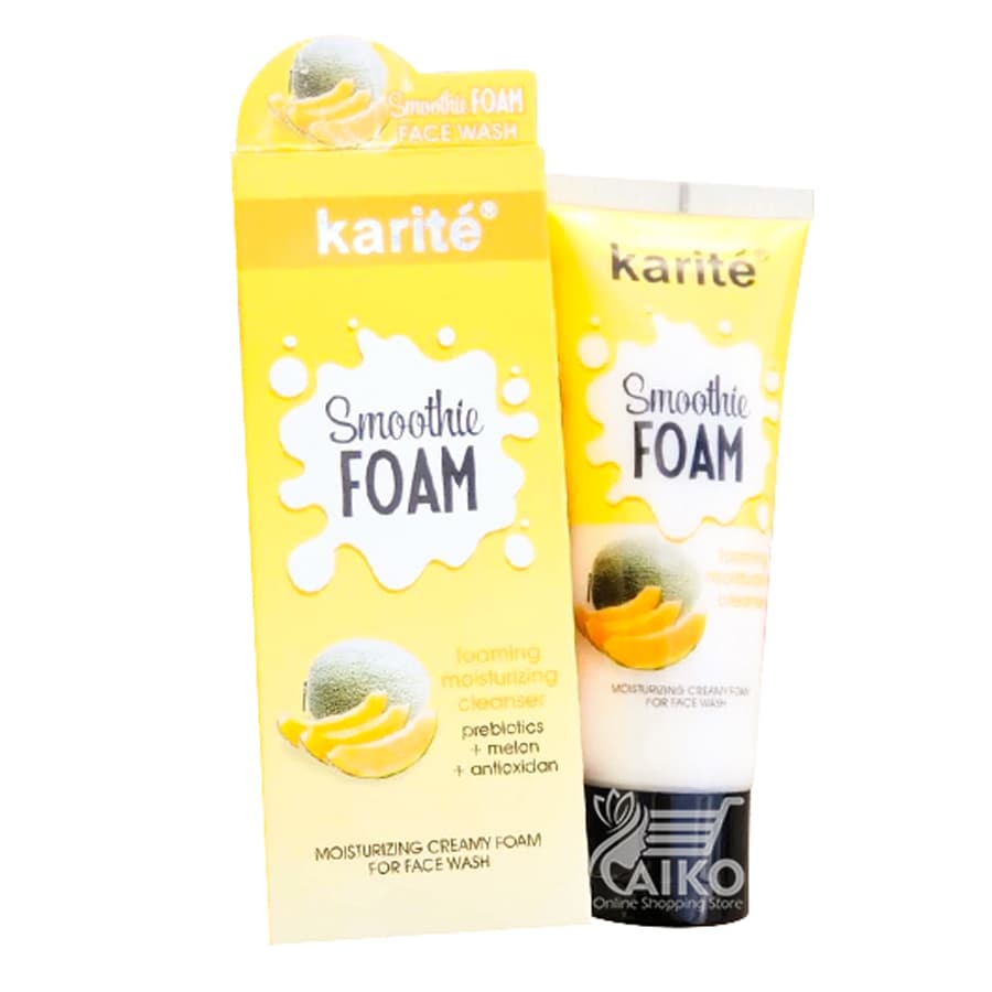فوم شستشو صورت کاریته خربزه karite