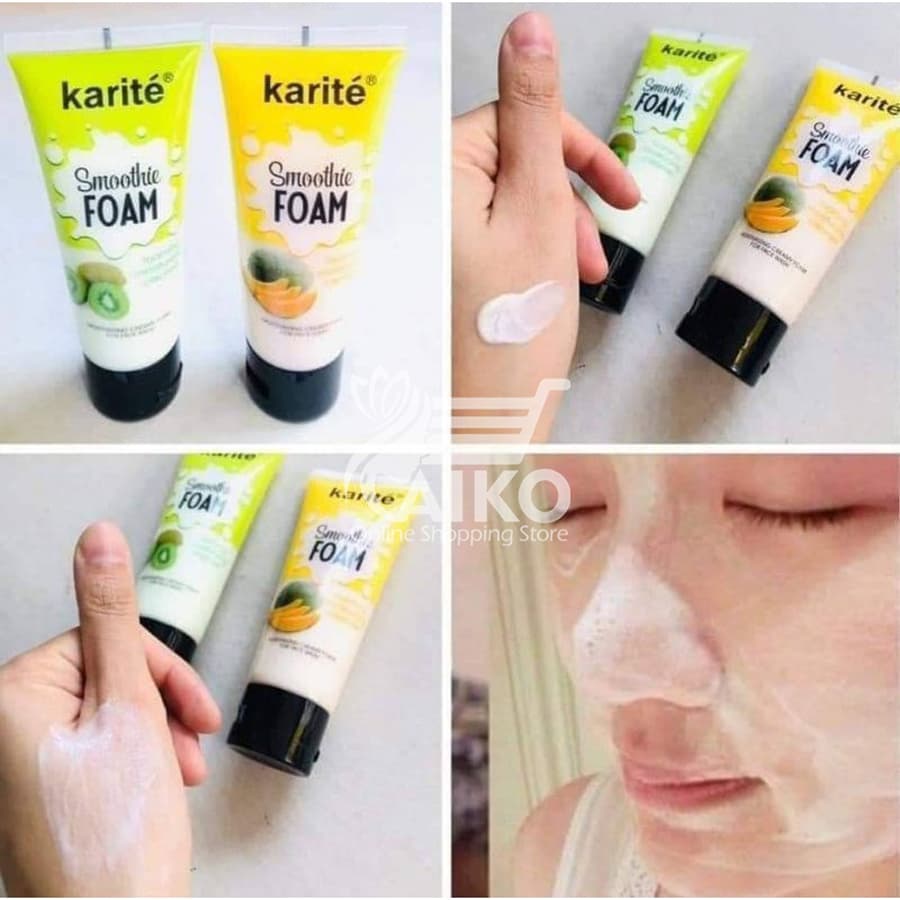 فوم شستشو صورت کاریته خربزه karite — تصویر ۳
