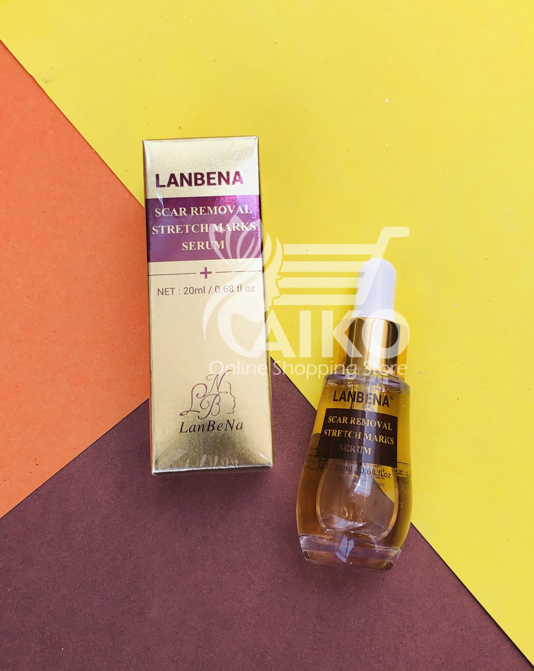 سرم بهبود زخم و رفع جای جوش و اسکار لانبنا LANBENA — تصویر ۲