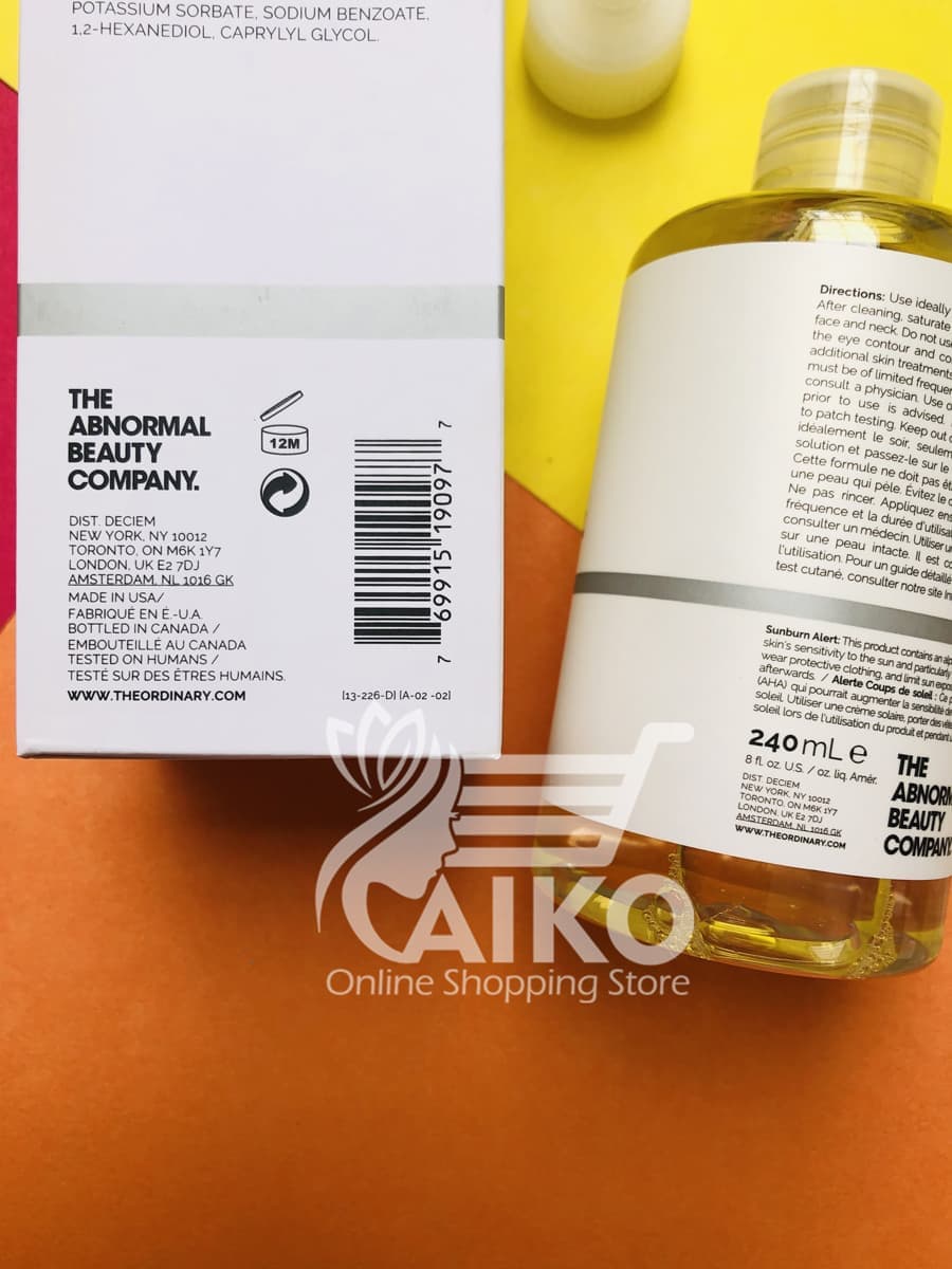 تونر روشن کننده و لایه بردار گلیکولیک اسید اوردینری The Ordinary — تصویر ۳