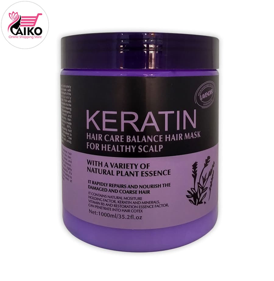 ماسک مو کراتین اسطوخودوس 1000 میل lAVENDER