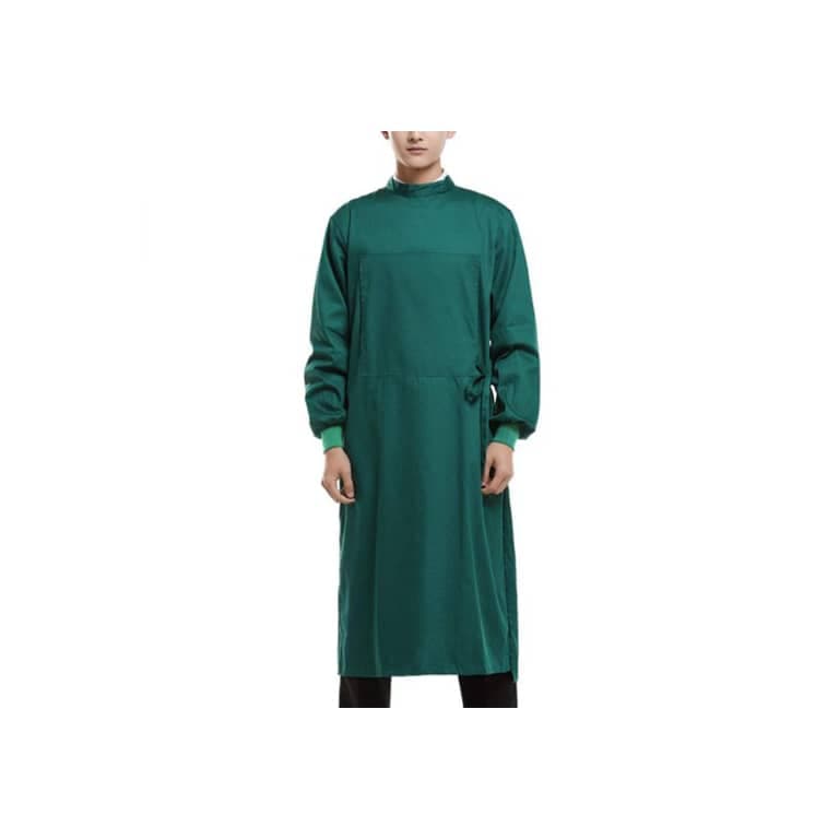 گان پارچه ای جراح سبز