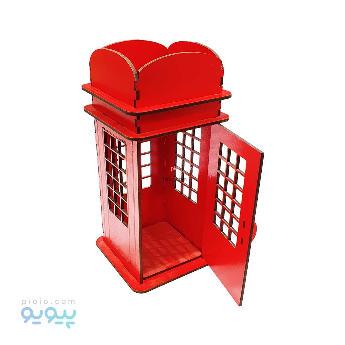 ماکت چوبی کیوسک تلفن — تصویر ۷