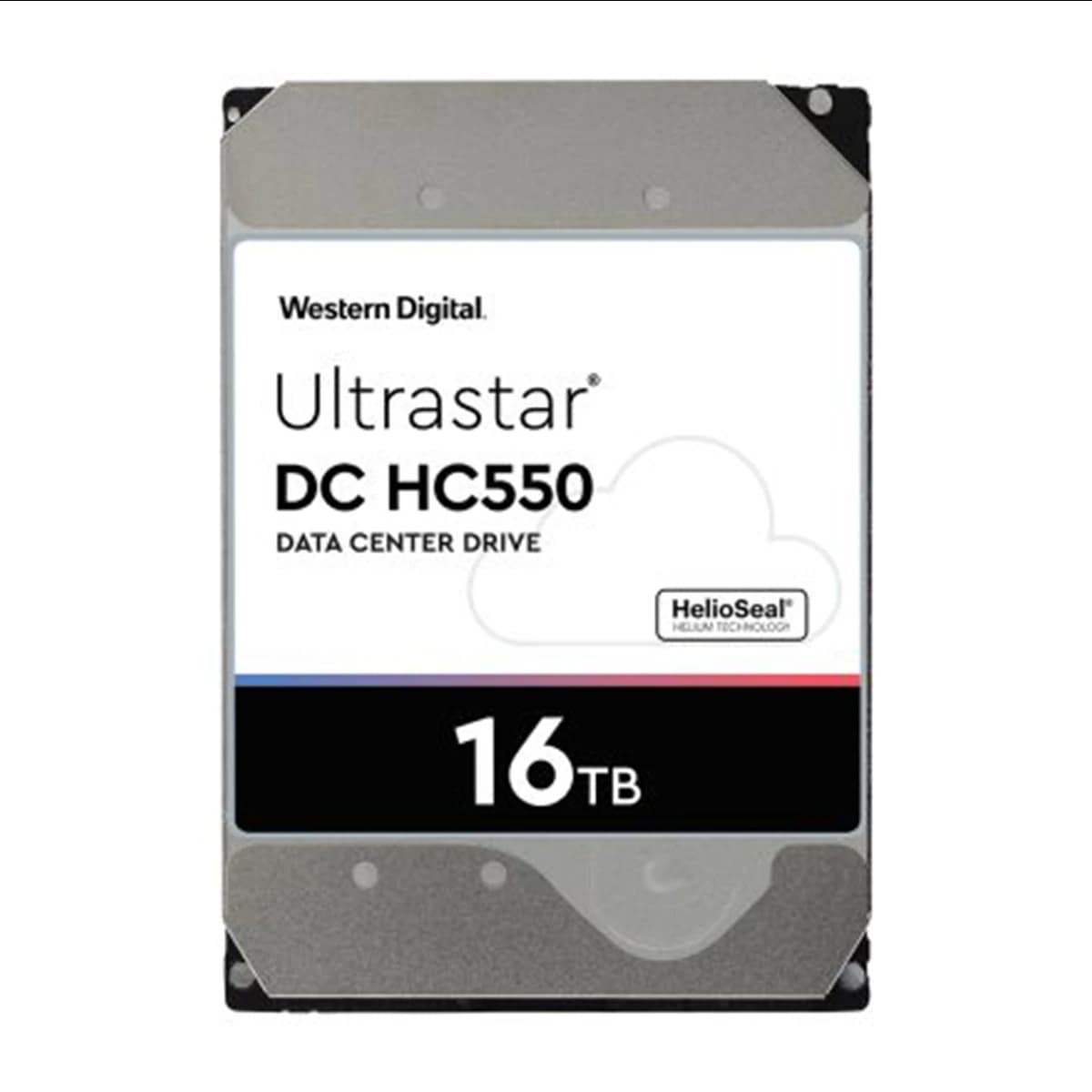 هارد دیسک اینترنال وسترن دیجیتال 16 ترابایت مدل HC550 Ultra Star (استوک)