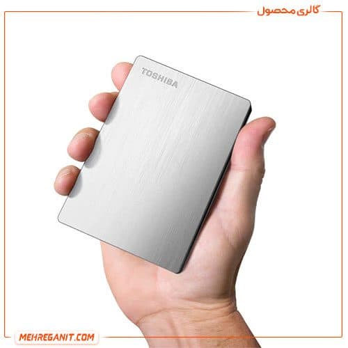 هارد دیسک اکسترنال توشیبا مدل Canvio Slim ظرفیت 1 ترابایت — تصویر ۸