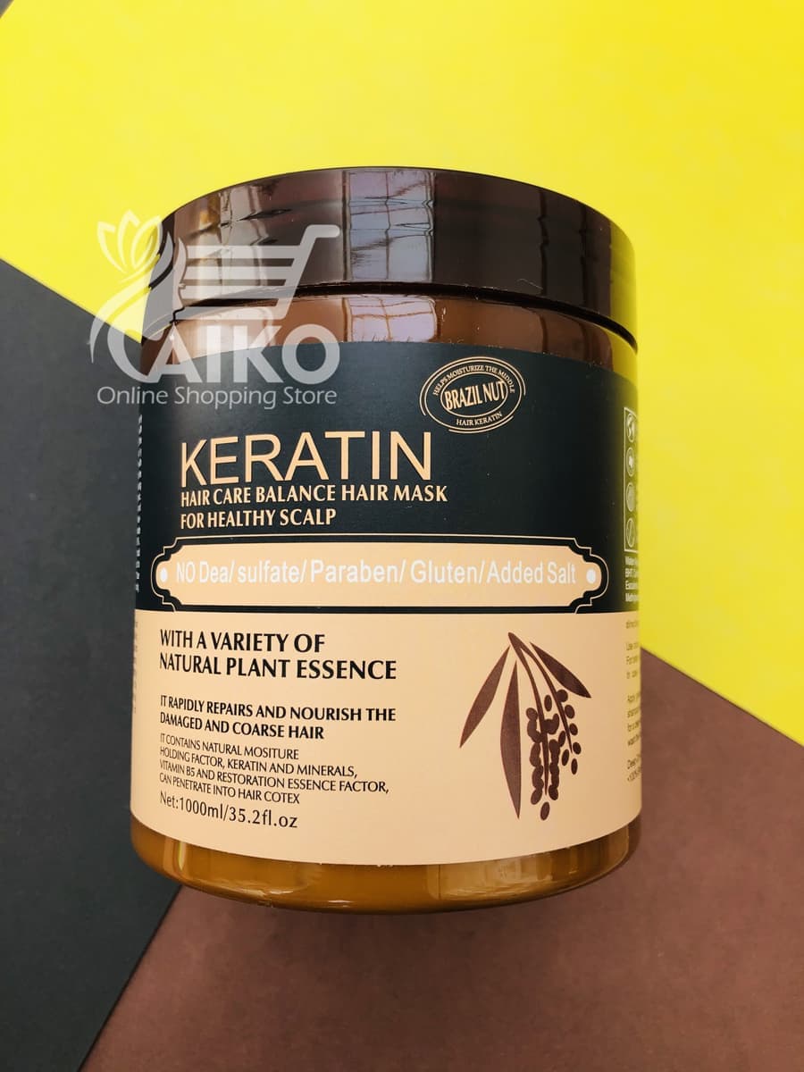 ماسک مو کراتین برزیلی 1000 میل BRAZIL NUT — تصویر ۲