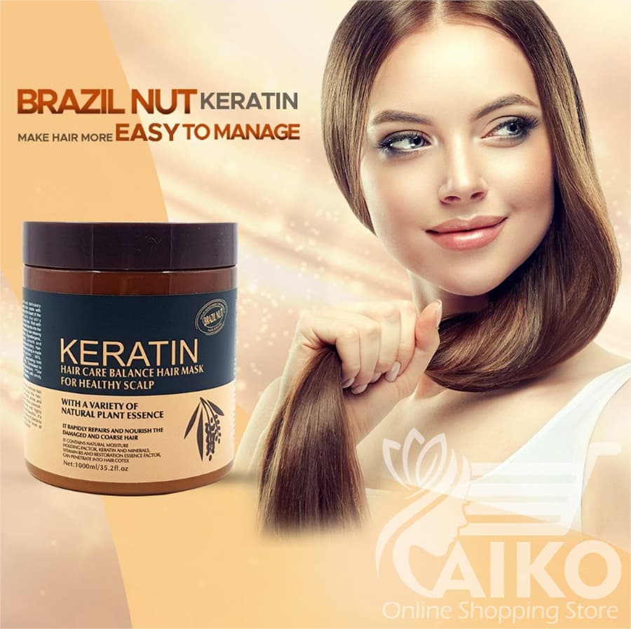 ماسک مو کراتین برزیلی 1000 میل BRAZIL NUT — تصویر ۴