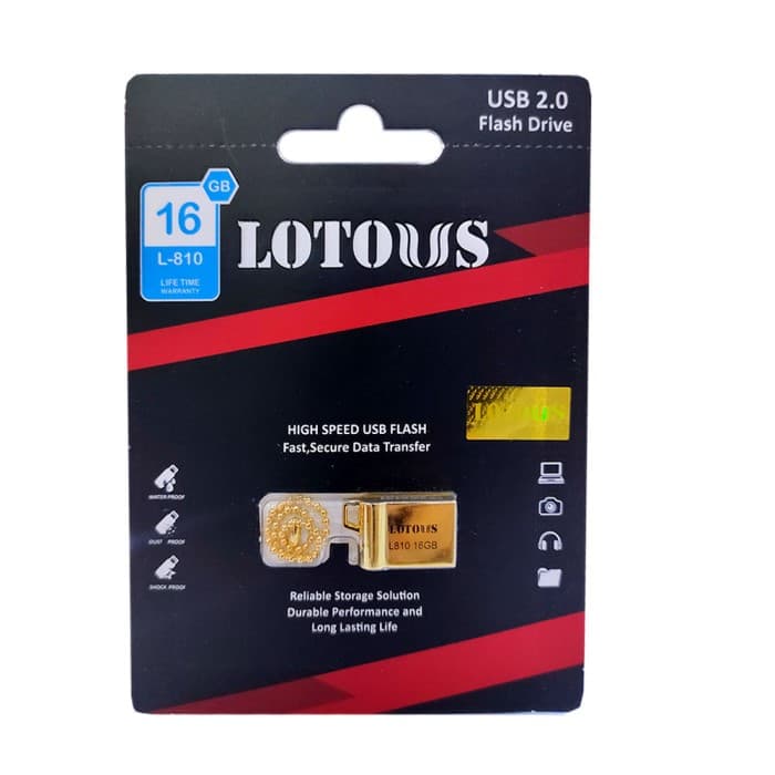 فلش مموری لوتوس مدل LOTOUS L810 ظرفیت 16 گیگابایت