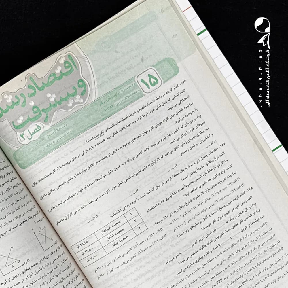 فصل آزمون اقتصاد کنکور خیلی سبز — تصویر ۷