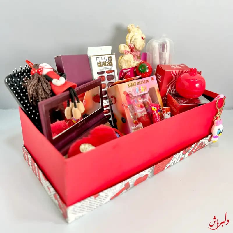 پک مستطیلی قرمز