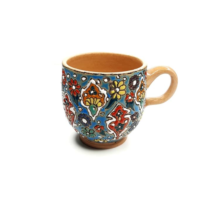 ماگ سفالی سنتی کوچک کد 04