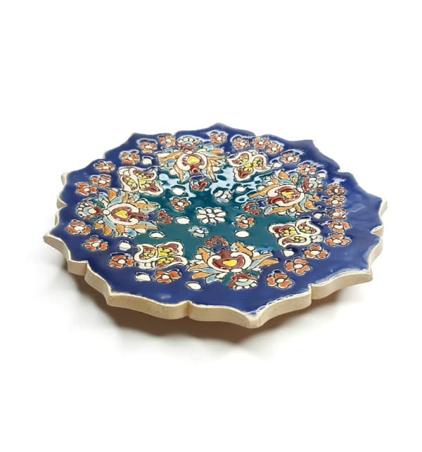 بشقاب سفالی سنتی کد 02