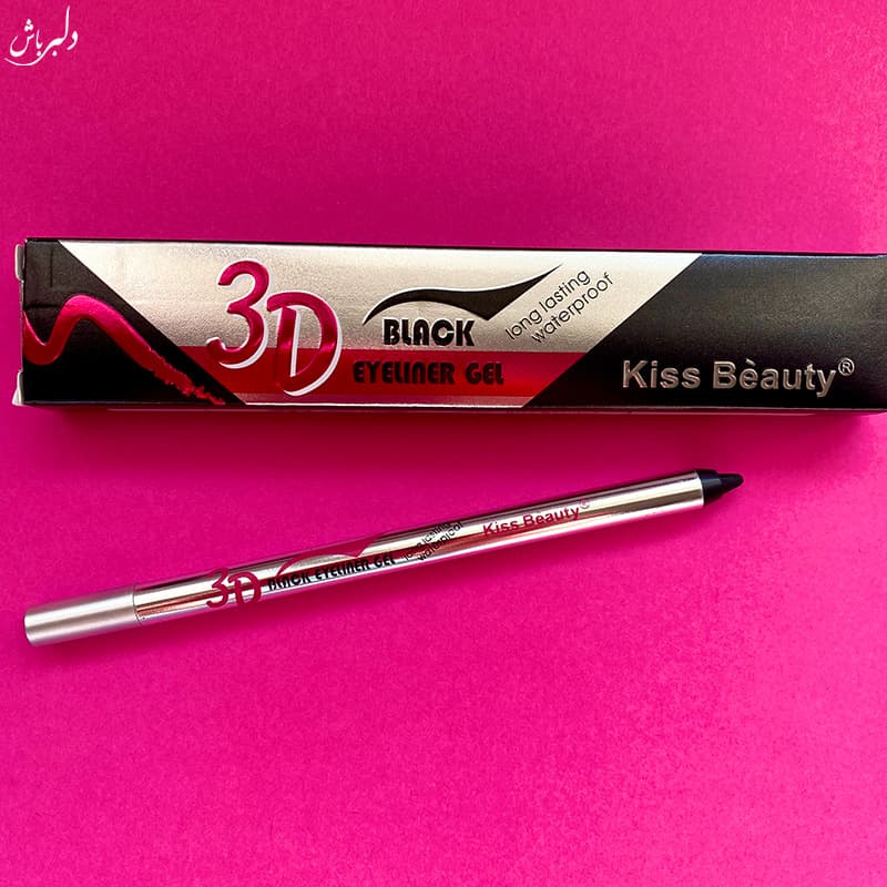 مداد چشم ضد آب kiss beauty (حراج) — تصویر ۳