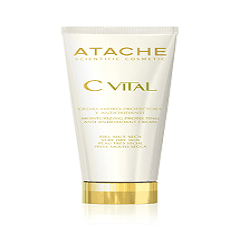 کرم آنتی اکسیدان، مرطوب کننده و ضد پیری اتچه مخصوص پوست های خیلی خشک Atache Moisturizing, Protecting and Antioxidant Cream / very Dry Skins CVITAL