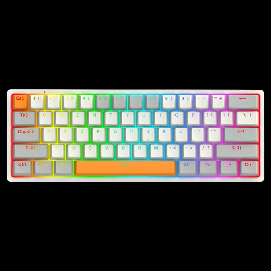 کیبورد مکانیکال گیمینگ ردراگون Redragon Akali K642 WGO