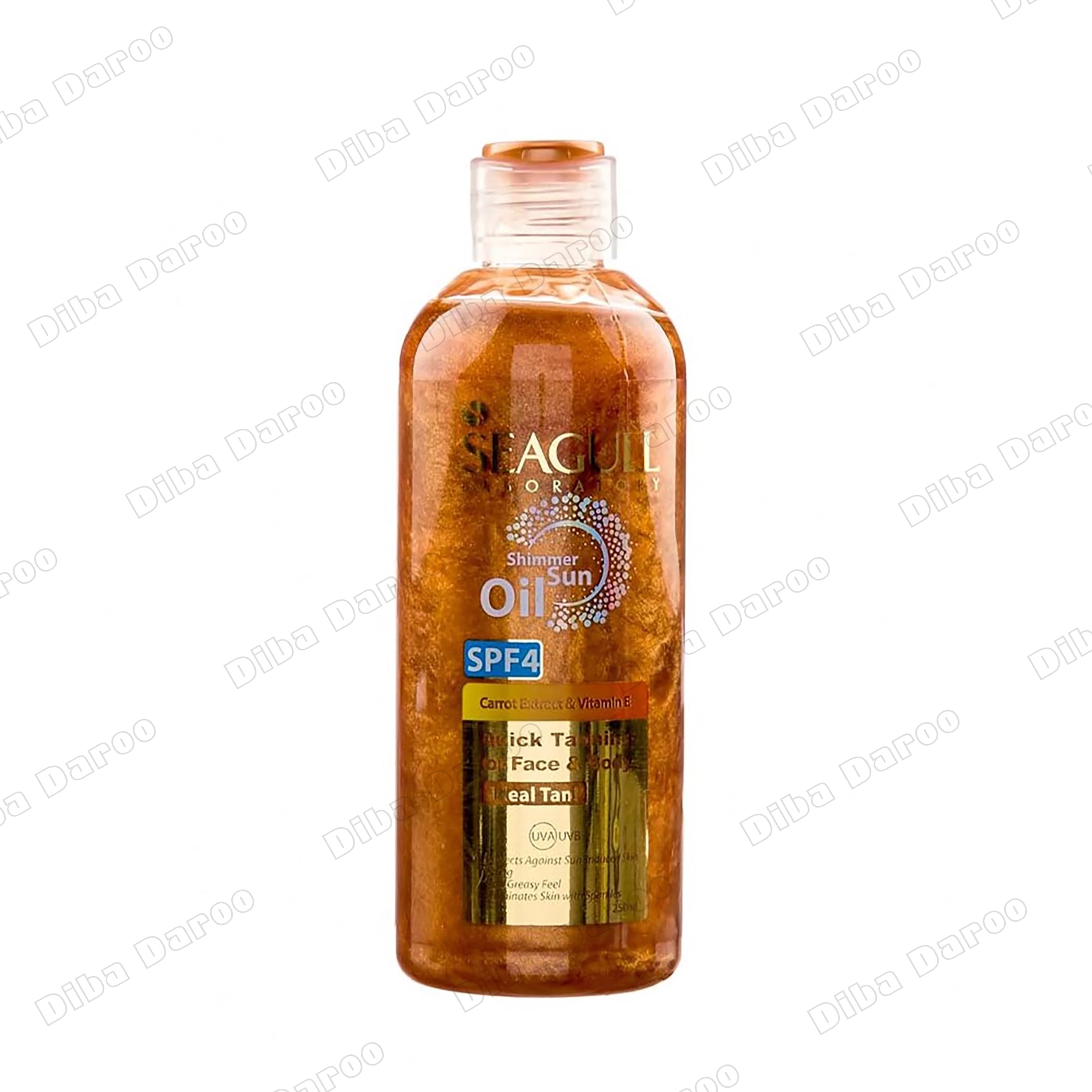 روغن آفتاب SPF4 دارای رنگدانه های اکلیل طلایی سی گل — تصویر ۵