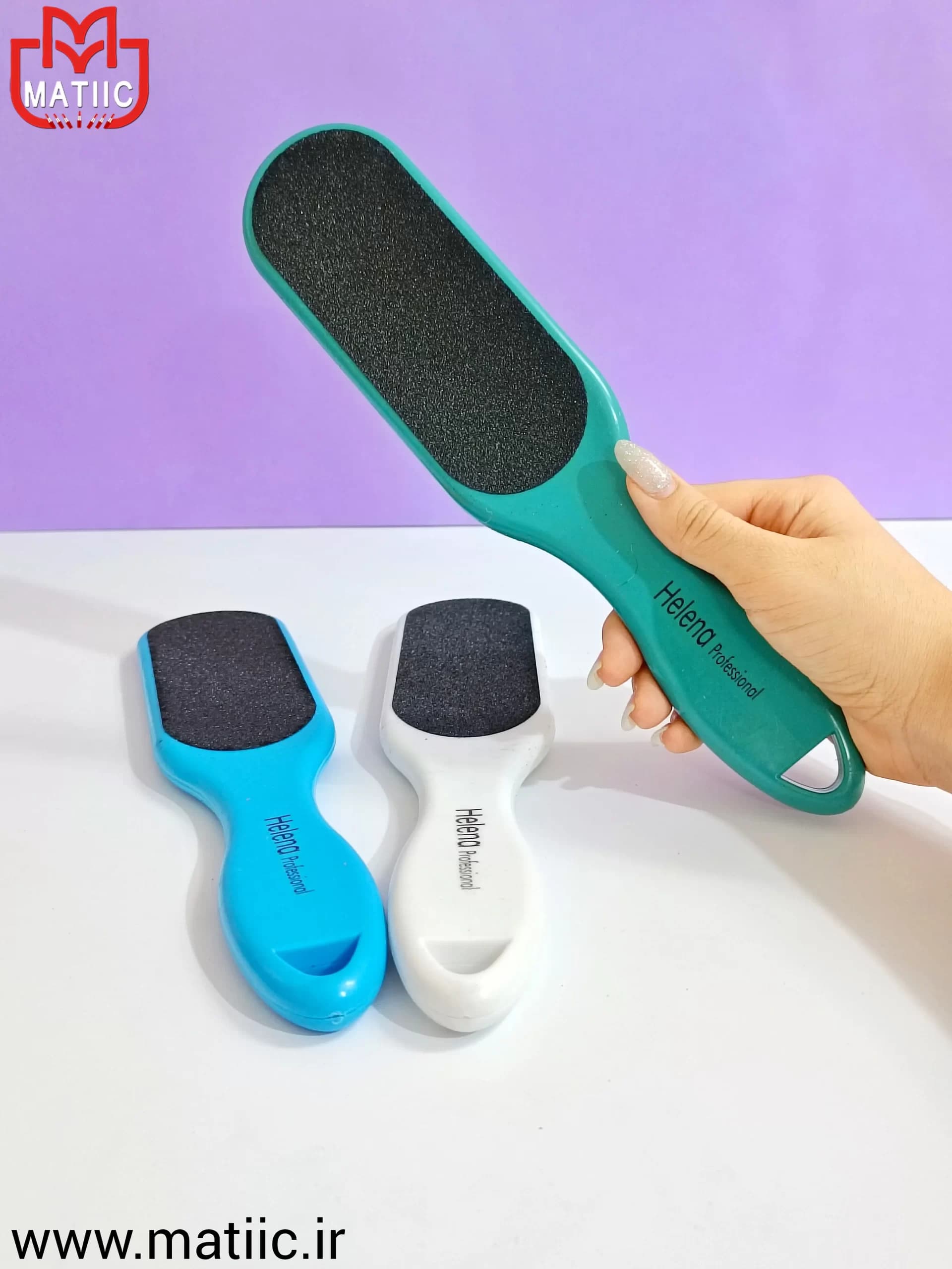 سوهان پا دو طرفه مدل هلنا پروفشنال Helena Professional — تصویر ۲