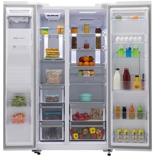 یخچال و فریزر ساید بای ساید 27 فوت اسنوا مدل SN8-2028 — تصویر ۲