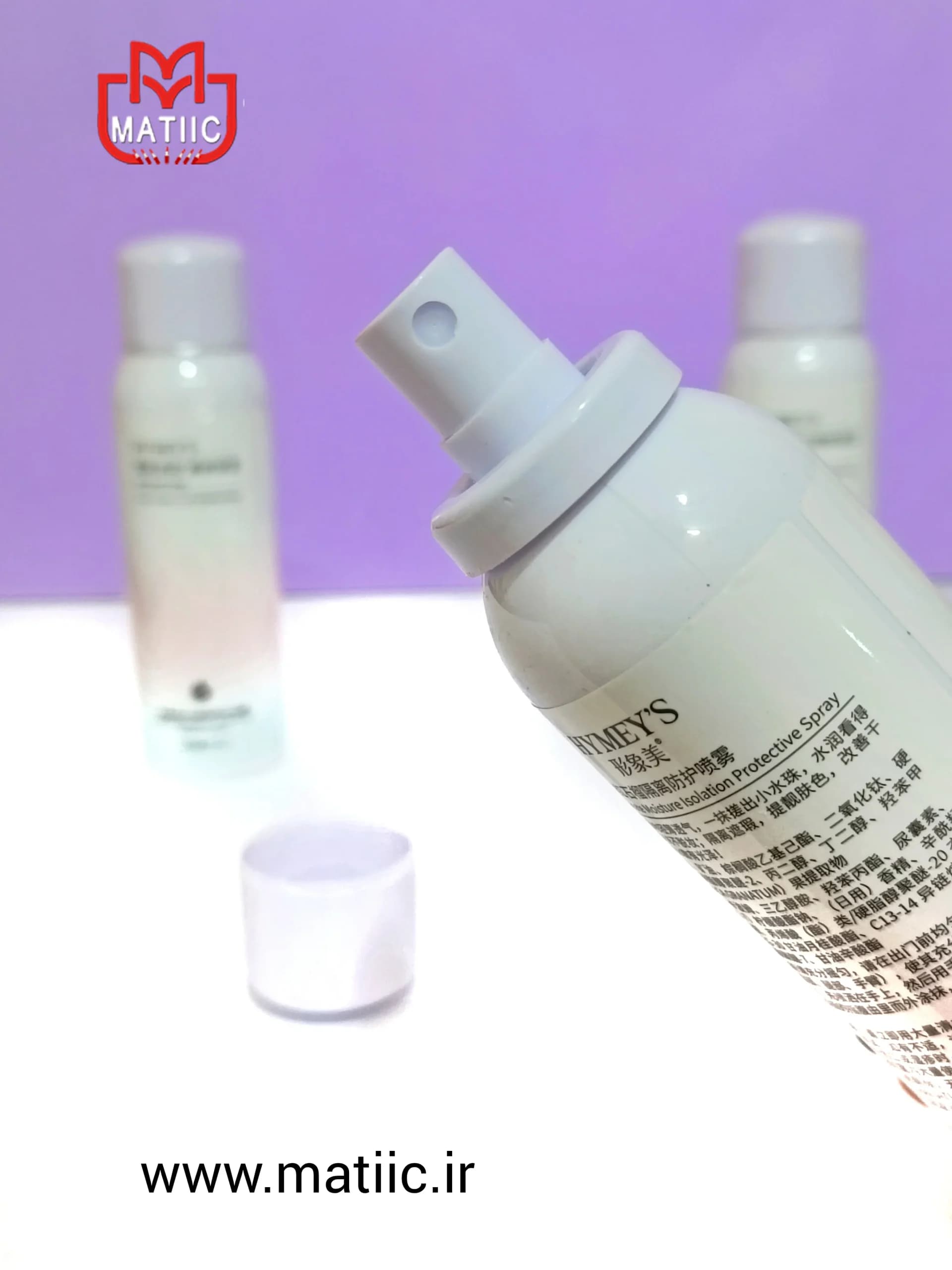 اسپری ضد آفتاب و روشن کننده HYMEY’S مدل Hydrating — تصویر ۳