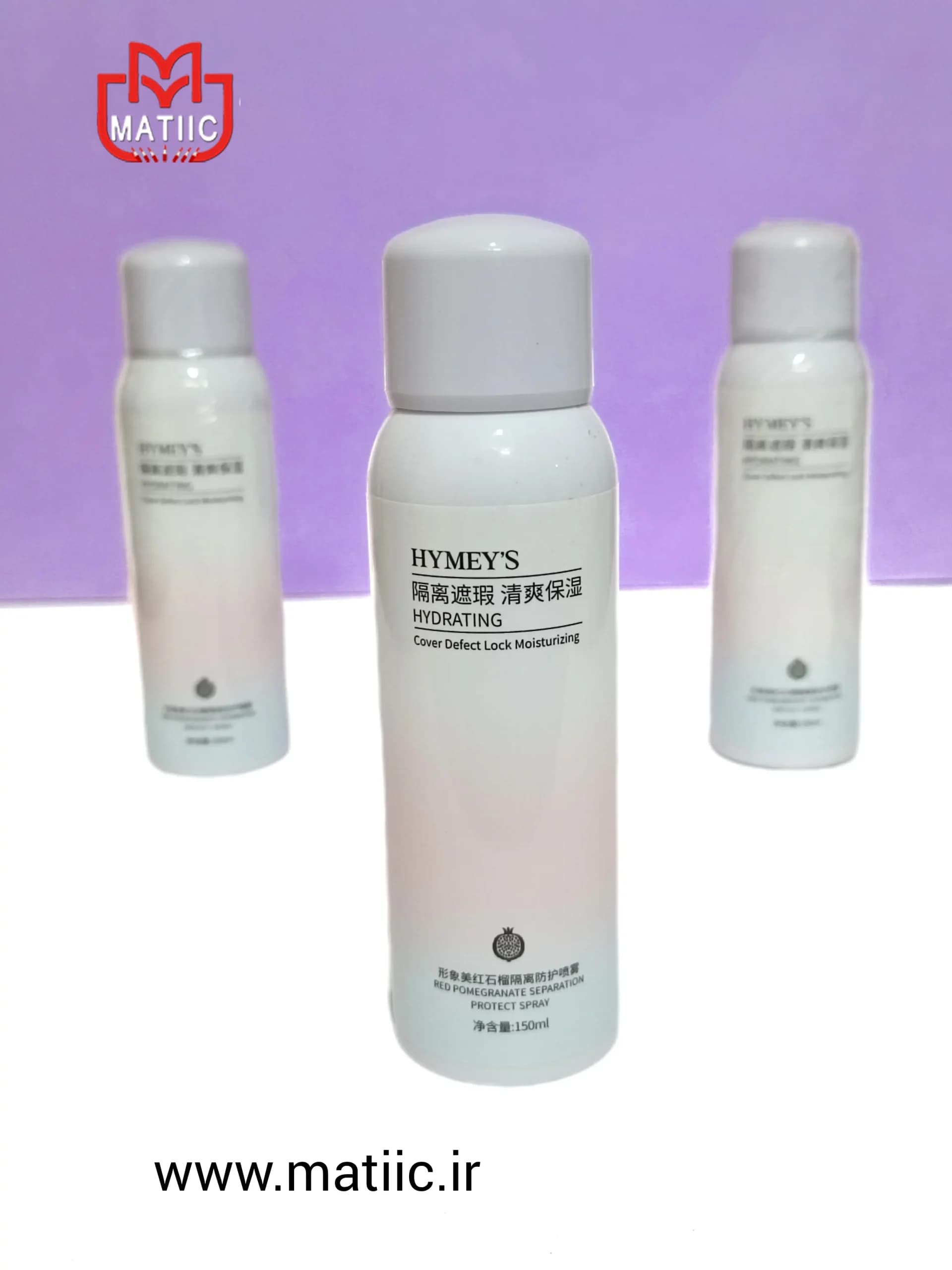 اسپری ضد آفتاب و روشن کننده HYMEY’S مدل Hydrating