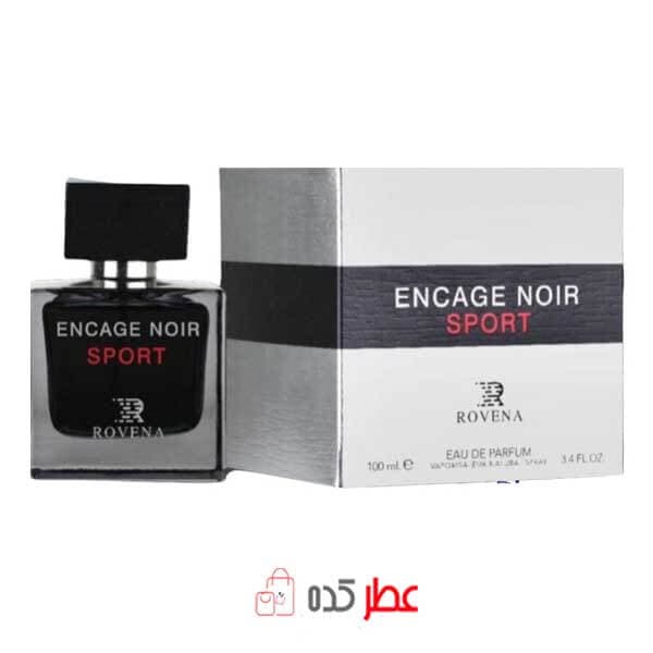 ادکلن روونا Rovena Encage Noir Spot حجم 100 میل “لالیک اسپرت”