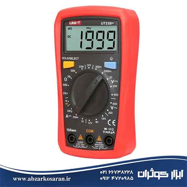 مولتی متر یونی-تی UNI-T مدل UT33B PLUS
