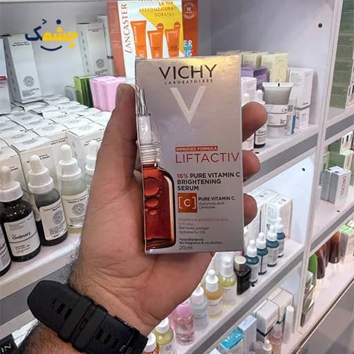 سرم ضد چروک ویشی مدل Liftactiv Vitamin C حجم 20 میلی‌لیتر — تصویر ۲