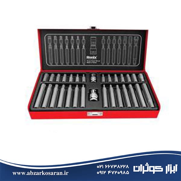 جعبه بیت ترکیبی ستاره‌ای و شش گوش رونیکس Ronix مدل RH-2697