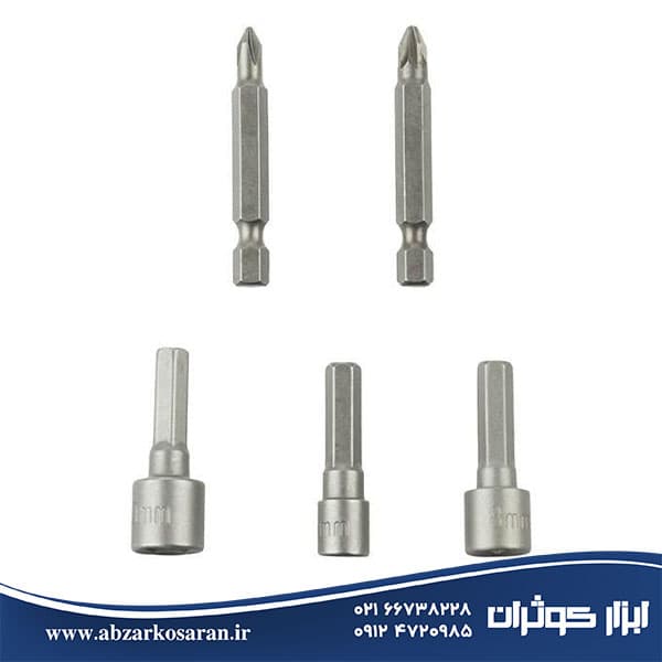 مجموعه 50 عددی سری پیچگوشتی و مته آاگ AEG مدل 430411-B — تصویر ۲