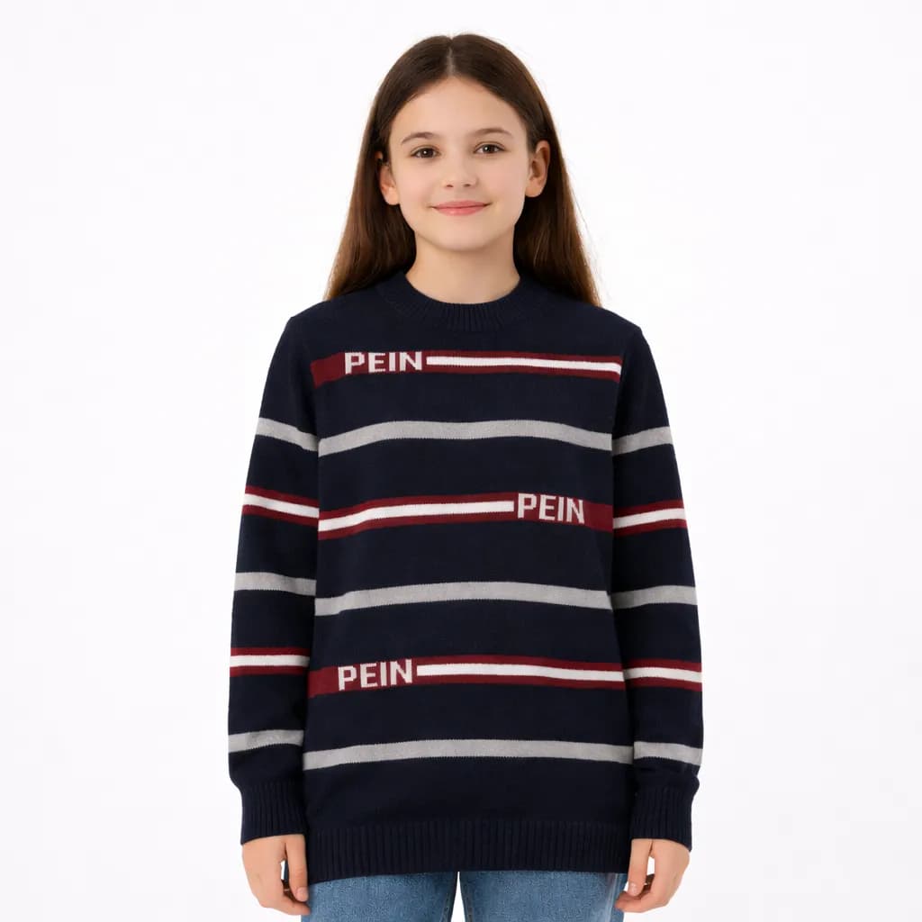 بلوز بافت بچه گانه PIEN مناسب دختر و پسر سایز 60 و 65 — تصویر ۲