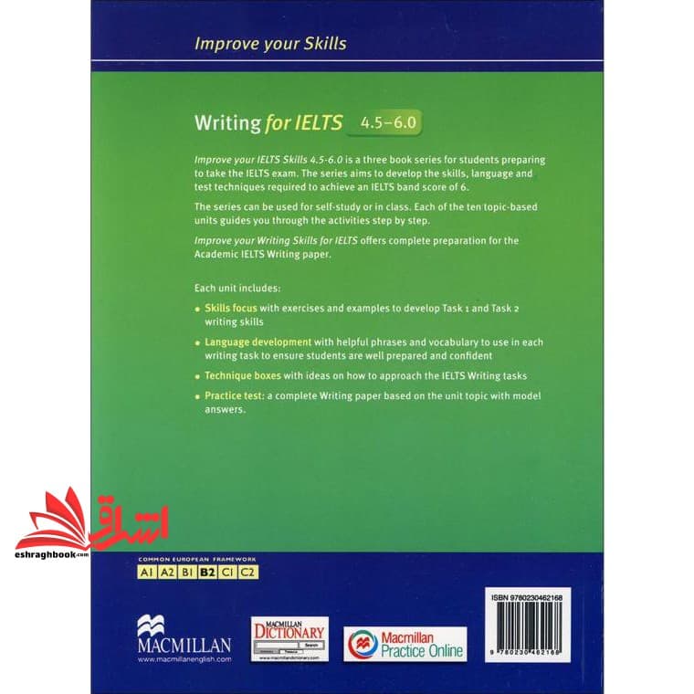 کتاب improve your skills writing for ielts with answer key ۴.۵-۶.۰ — تصویر ۲