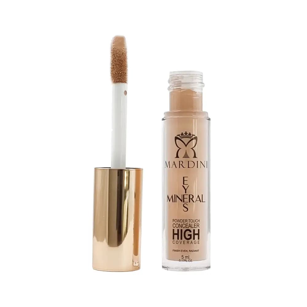 کانسیلر فول کاور مات ماردینی مدل MINERAL EYES شماره 40 رنگ DARK MEDIUM