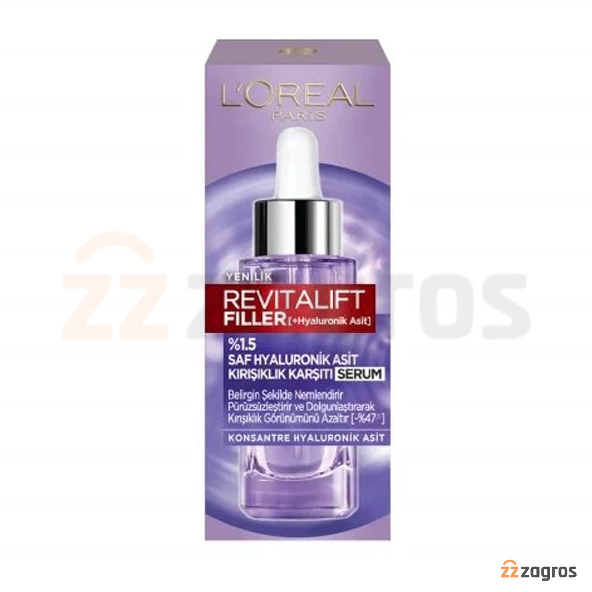 لورآل سرم روز هیالورونیک اسید رویتالیفت فیلر 30ml