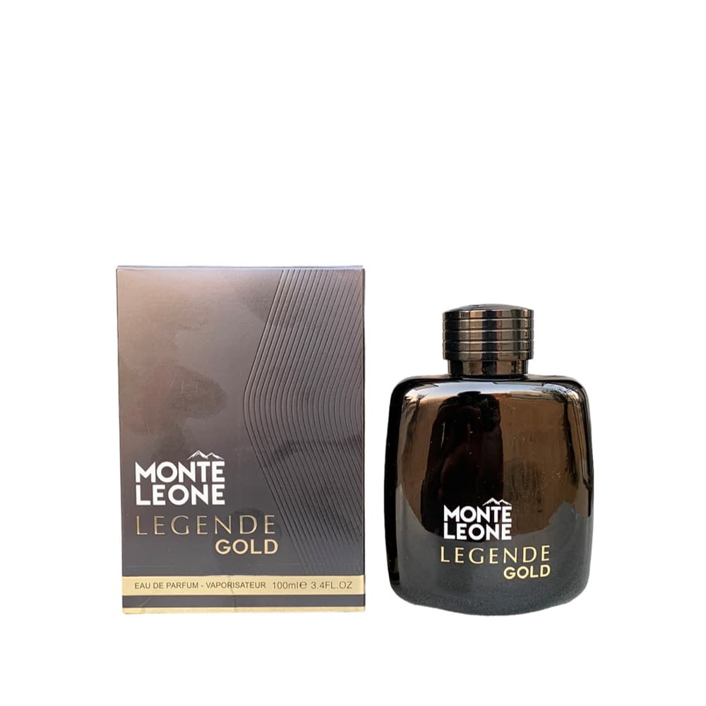 عطر مردانه فراگرنس ورد Monte Leone Legende Gold حجم 100 میل “مونت بلنک لجند پرفیوم” — تصویر ۳