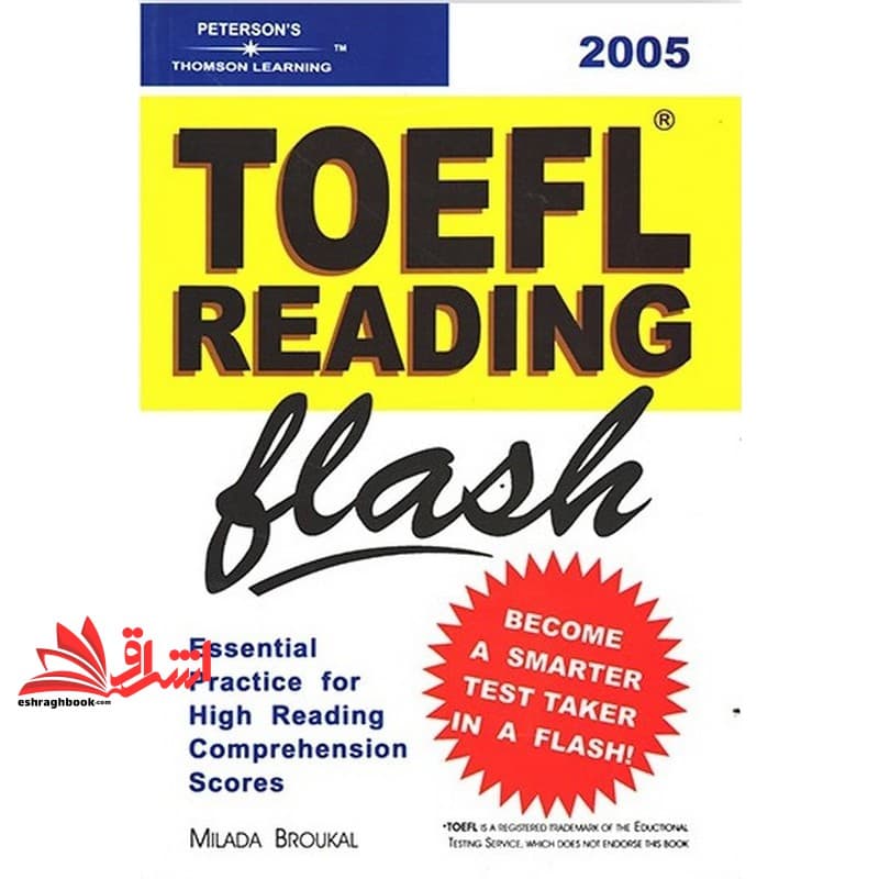 کتاب PETERSONS Toefl Reading Flash ۲۰۰۵