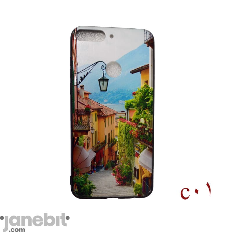 قاب پشت گوشی Huawei Y7 2018 طرح برجسته کد: C01