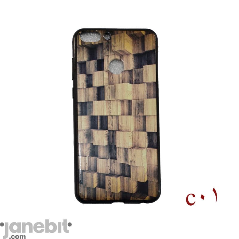 قاب پشت گوشی Huawei PSMART طرح برجسته کد: C01