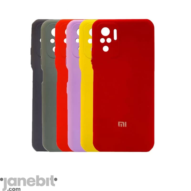 قاب سیلیکونی محافظ لنزدار پشت گوشی شیائومی NOTE10 4G