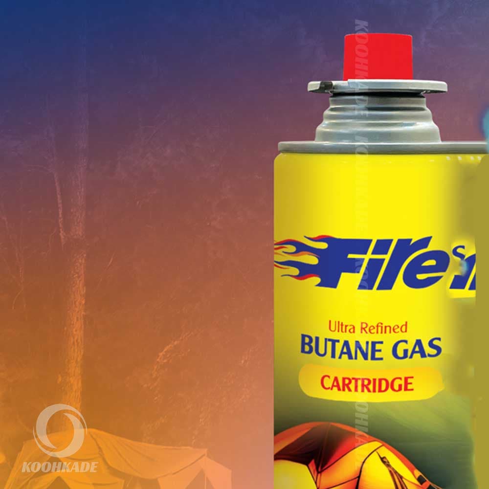 کپسول گاز سوپاپ دار BUTANE GAS 400ML — تصویر ۲
