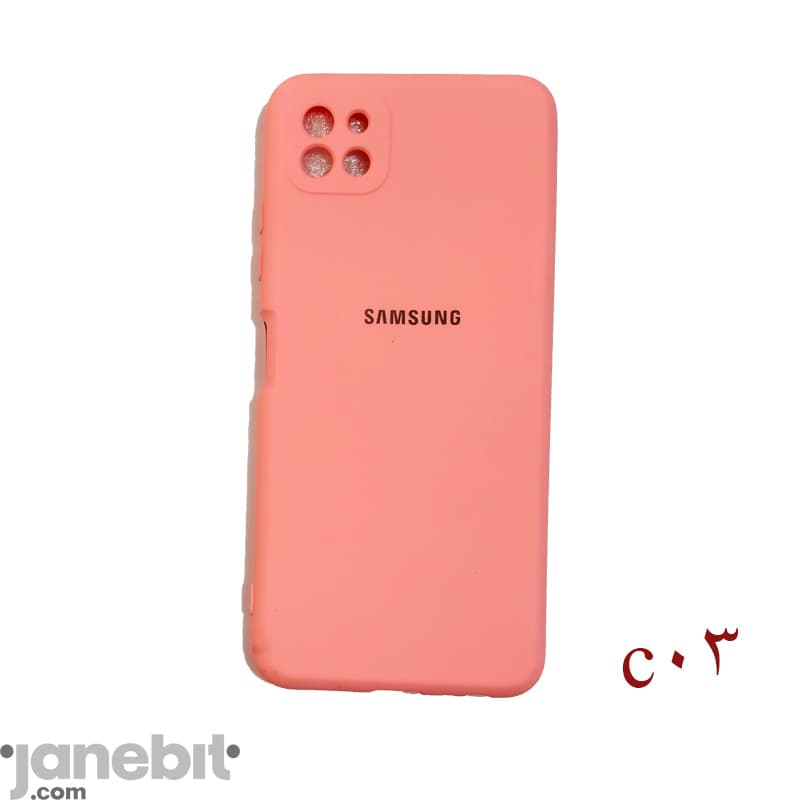 قاب سیلیکونی محافظ لنزدار پشت گوشی سامسونگ A22 5G — تصویر ۴