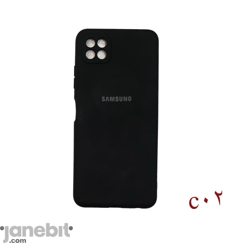 قاب سیلیکونی محافظ لنزدار پشت گوشی سامسونگ A22 5G — تصویر ۳