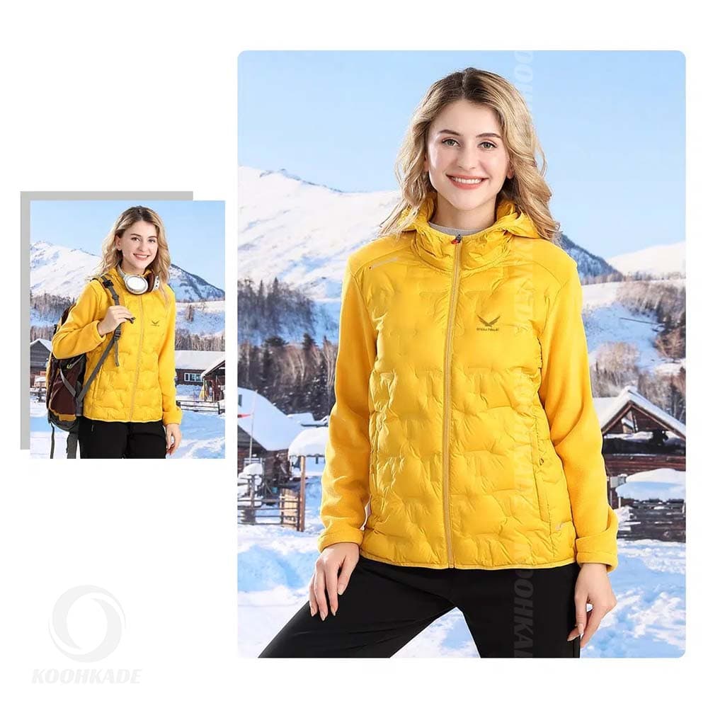 کاپشن تک پوش پر زنانه SNOW HAWK 68582 — تصویر ۲