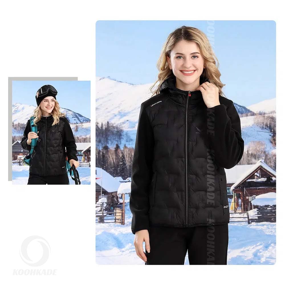 کاپشن تک پوش پر زنانه SNOW HAWK 68582 — تصویر ۶