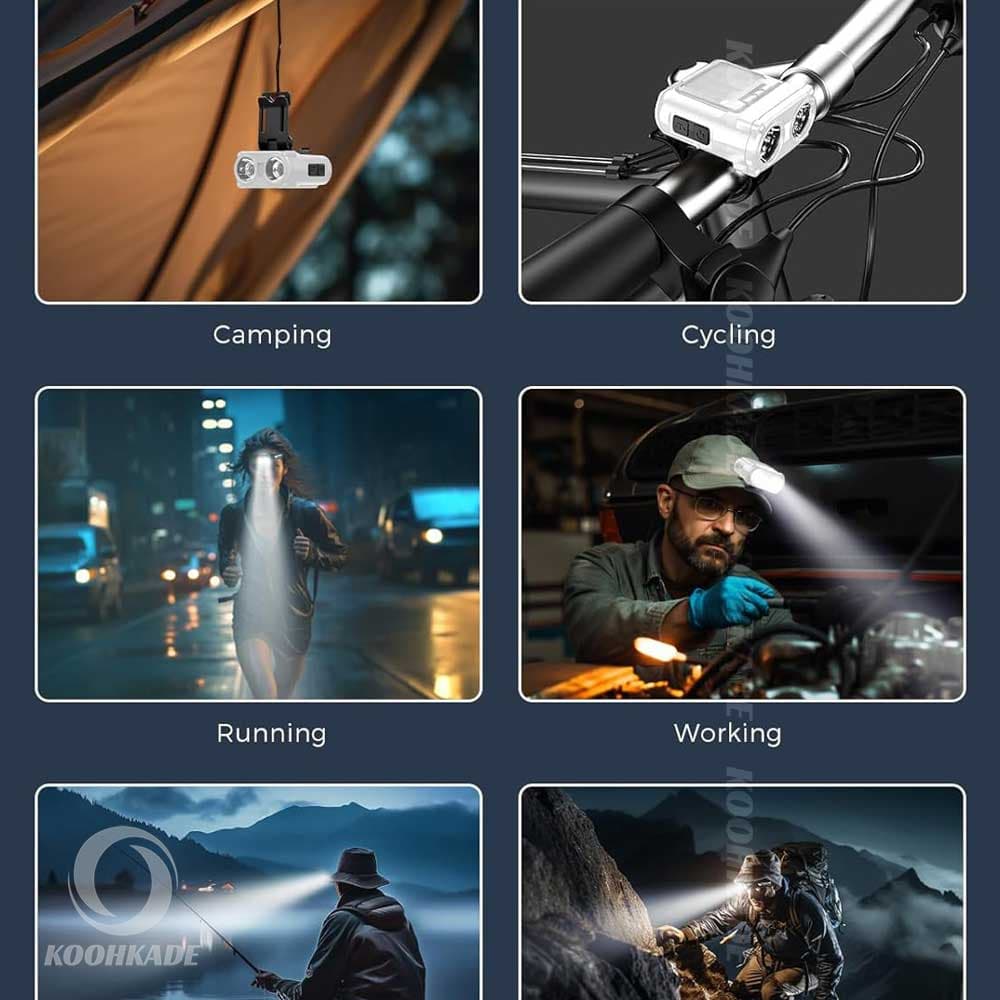 هدلامپ سنسور دار GJ002 — تصویر ۷