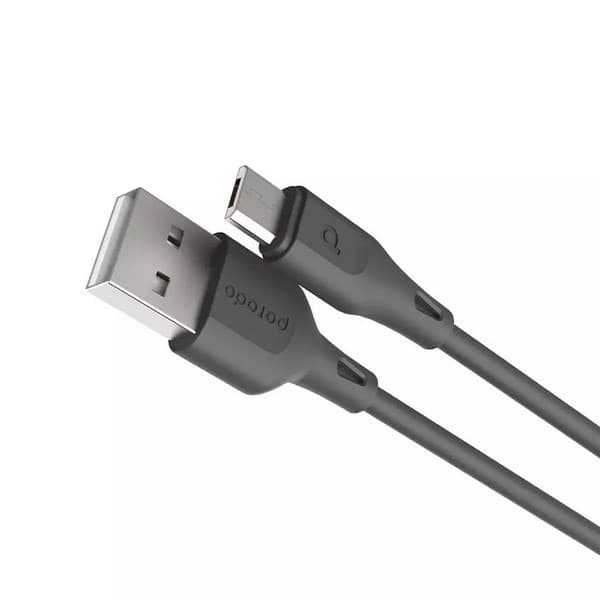 کابل MICRO – USB یک متری پرودو مدل PORODO PD-U12MC — تصویر ۲
