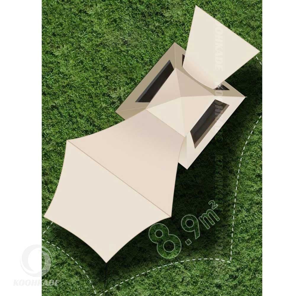 چادر اتوماتیک CS2030 BLACK DEER — تصویر ۵