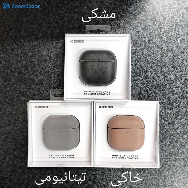 قاب اپل AirPods 4 مدل luxcraft-plus کی-زد دوو – Open Box (دفرمگی) — تصویر ۴